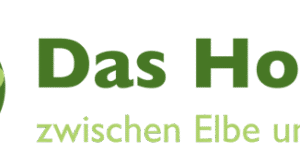 Logo von "Das Hohelied", mit dem Slogan "zwischen Elbe und..." in gr&uuml;ner Schrift.